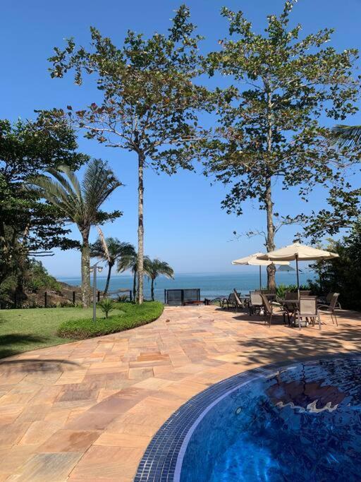 Casa Deliciosa Em Condo C/ Piscina Frente Ao Mar Sao Sebastiao  Dış mekan fotoğraf