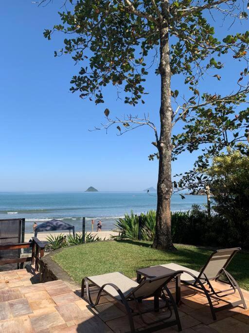 Casa Deliciosa Em Condo C/ Piscina Frente Ao Mar Sao Sebastiao  Dış mekan fotoğraf