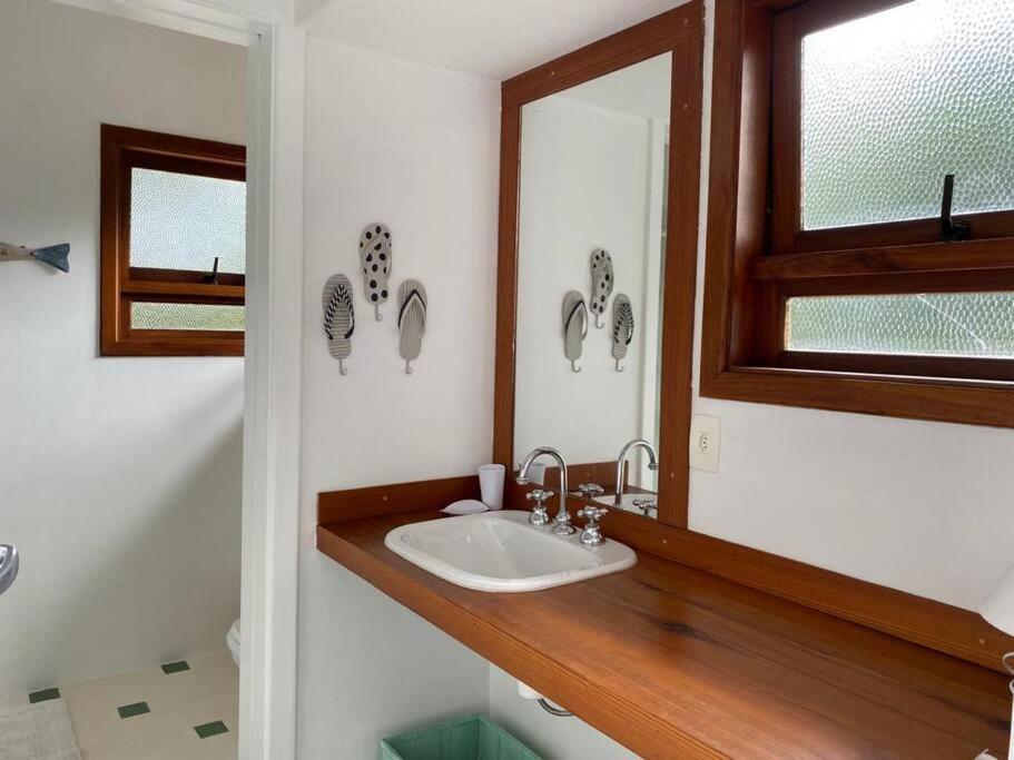 Casa Deliciosa Em Condo C/ Piscina Frente Ao Mar Sao Sebastiao  Dış mekan fotoğraf